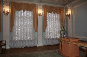 Французские шторы для спальни в Кирове