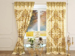 Классические шторы для гостиной в Кирове