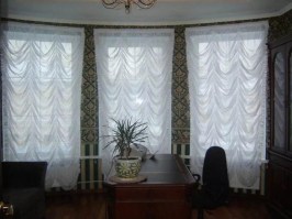 Французские шторы в кабинет и офис в Кирове