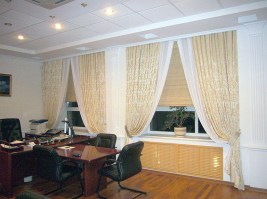 Классические шторы в кабинет и офис в Кирове