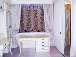 Французские шторы для гостиной в Кирове