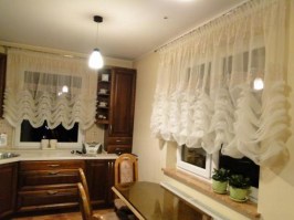 Австрийские шторы для кухни в Кирове