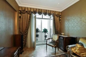 Классические шторы для гостиной в Кирове