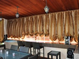 Австрийские шторы для ресторанов и гостиниц в Кирове