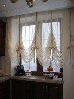 Австрийские шторы для кухни в Кирове