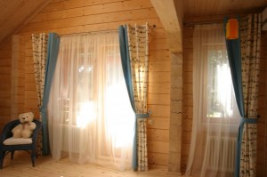 Французские шторы для загородных домов и дач в Кирове
