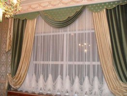 Французские шторы для гостиной в Кирове