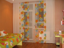 Японские шторы в детскую комнату в Кирове