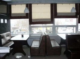 Римские шторы для ресторанов и гостиниц в Кирове