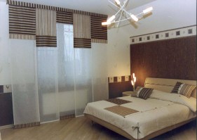 Японские шторы для спальни в Кирове